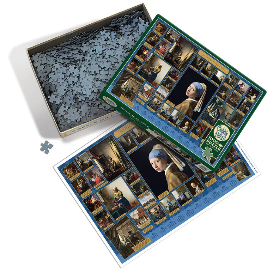 Cobble Hill Vermeer | 1000 Piece- 1000 Piece | Collage - Variety