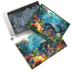 Cobble Hill Vibrant Sea | 1000 Piece- 1000 Piece | Waterscape