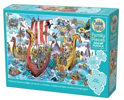 Cobble Hill Viking Voyage (Family) | Family Pieces 350- Family Pieces 350 | Wildlife