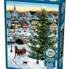 Cobble Hill Village Tree | 500 Piece- 500 Piece | Winter
