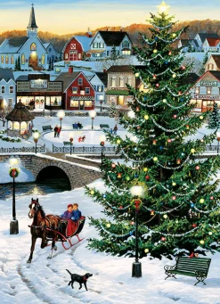 Cobble Hill Village Tree | 1000 Piece- 1000 Piece | Countryscape
