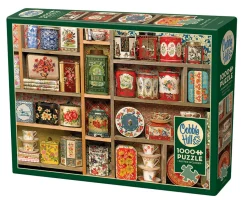 Cobble Hill Vintage Tins | 1000 Piece- 1000 Piece | Nostalgia / Vintage