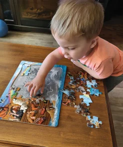 Cobble Hill Voyage of the Ark (tray) | 35 Piece Tray- Tray Puzzles | Waterscape