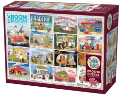 Cobble Hill Vroom Vroom | 2000 Piece- 2000 Piece | Road Adventures