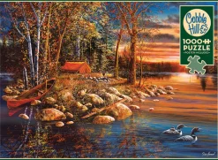 Cobble Hill Wake Up Call | 1000 Piece- 1000 Piece | Countryscape
