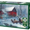 Cobble Hill Winter Magic | 1000 Piece- 1000 Piece | Countryscape