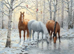 Cobble Hill Winter Trio | 1000 Piece- 1000 Piece | Mountainscape