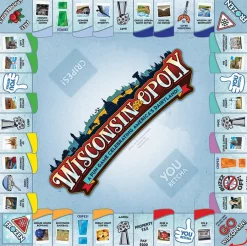 Cobble Hill Wisconsin-Opoly Board Game- Game With Themes! | Games