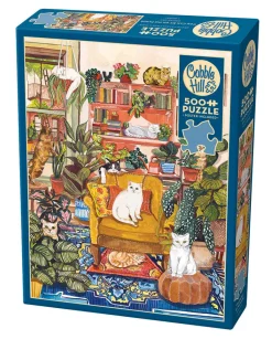Cobble Hill You Can Sit on the Floor | 500 Piece- 500 Piece | Cats